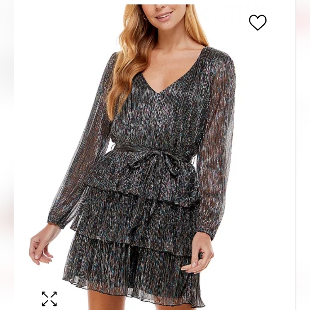 City Studio Shimmer Dress